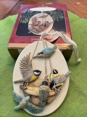 Vintage Hallmark Ornament “Honored Guests” Two Sides Designs